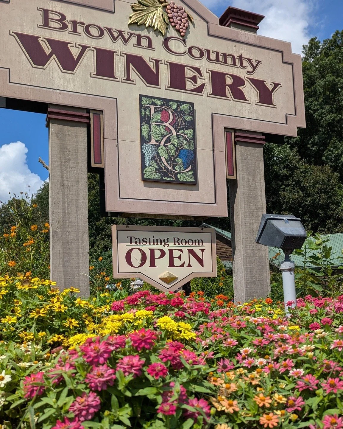 It's butterflies and blooms time at Brown County Winery!! Visit the winery in Gnaw Bone to view the butterfly activity, including monarch caterpillars, before your wine tasting!!

#ILoveBrownCounty #IndianaWine