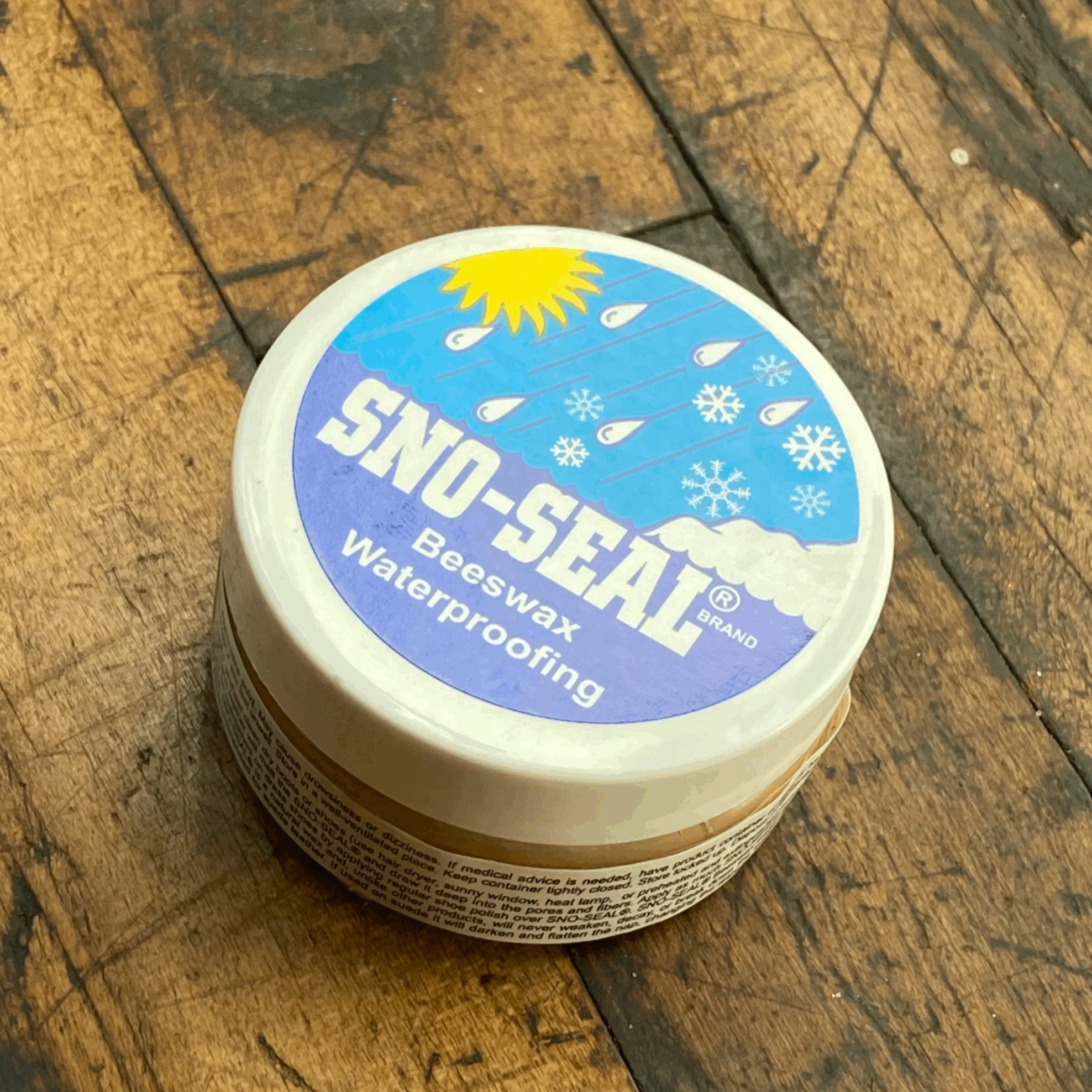 Atsko Impermeabilizzante In Cera Sno Seal 100g In Barattolo Con Applicatore Nero - Foto 5