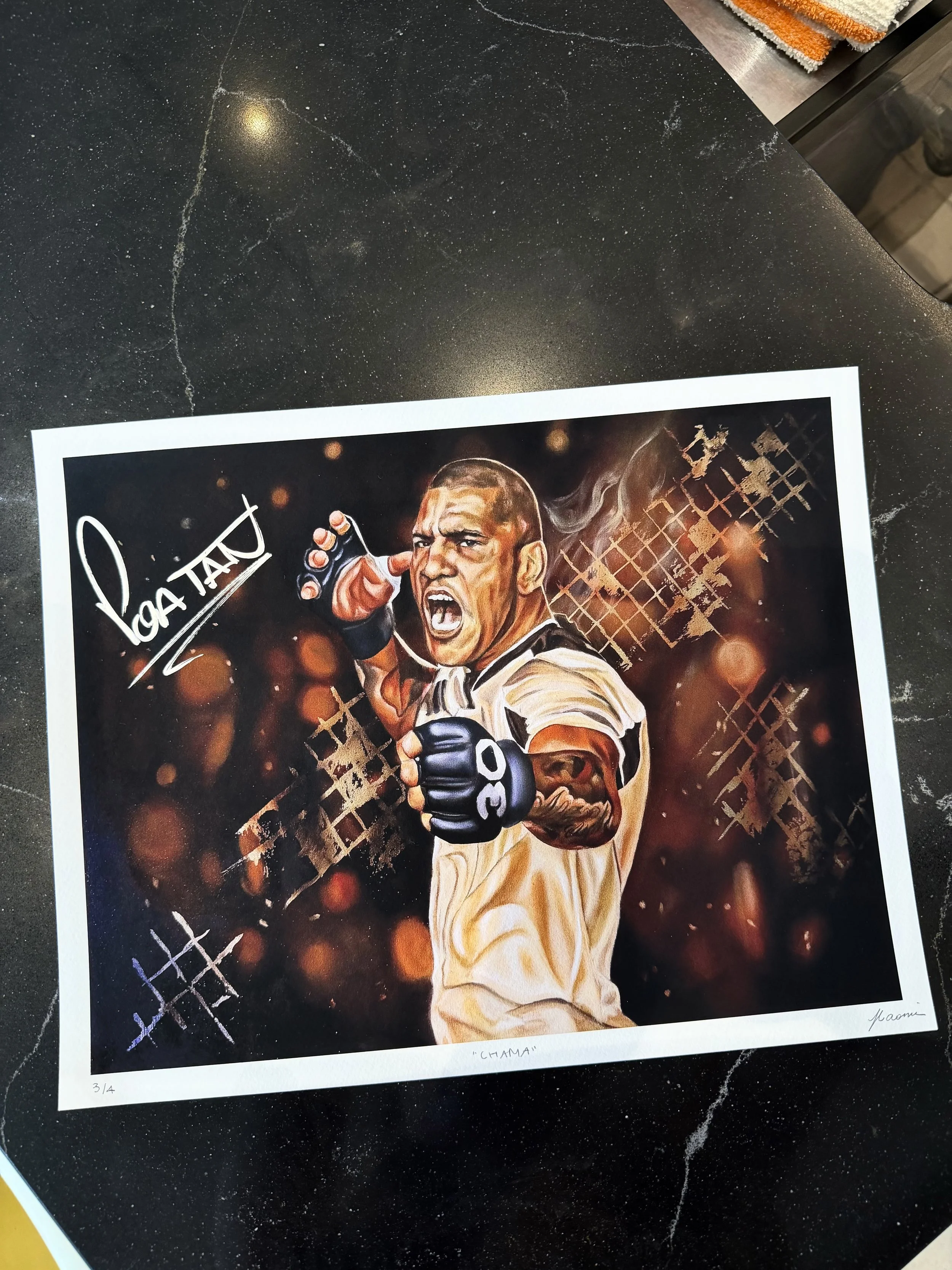 "Chama" 11x14" ALEX PEREIRA SIGNED  Limited Edition Print