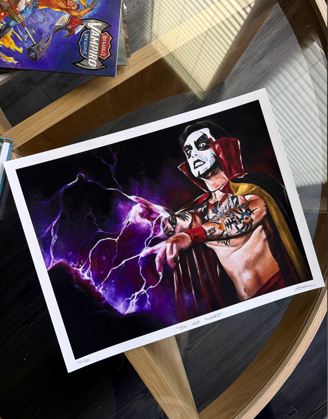 “You Are Cursed” Signed Limited Edition Fine Art Print 11x14”
