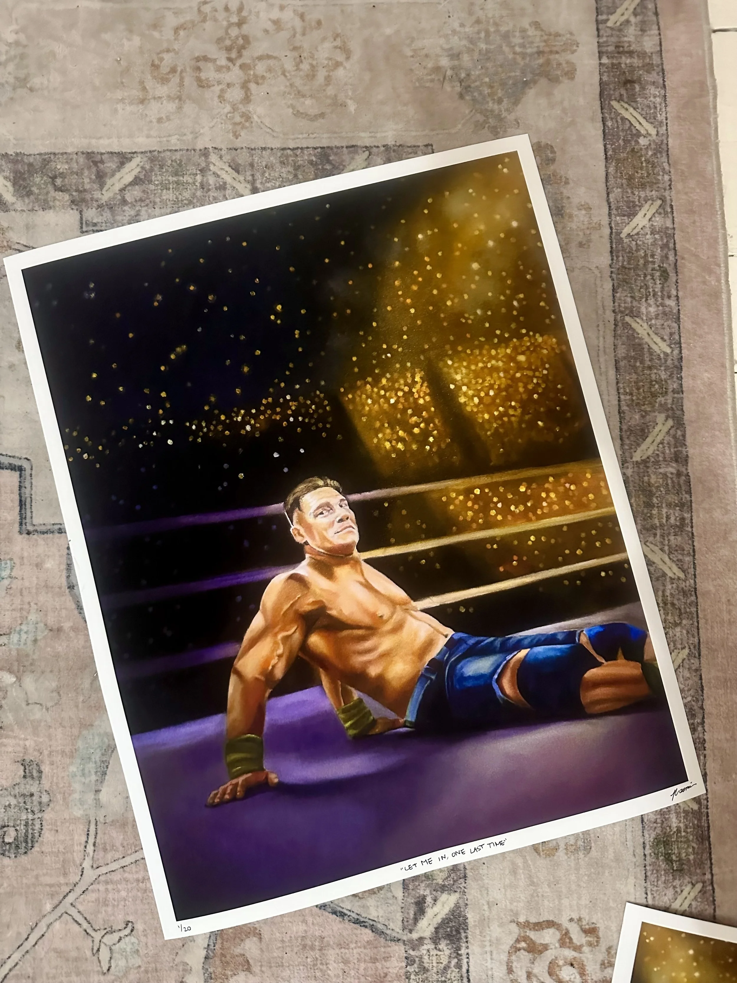 “Let Me In, One Last Time” Signed Limited Edition Fine Art Print 16x20”