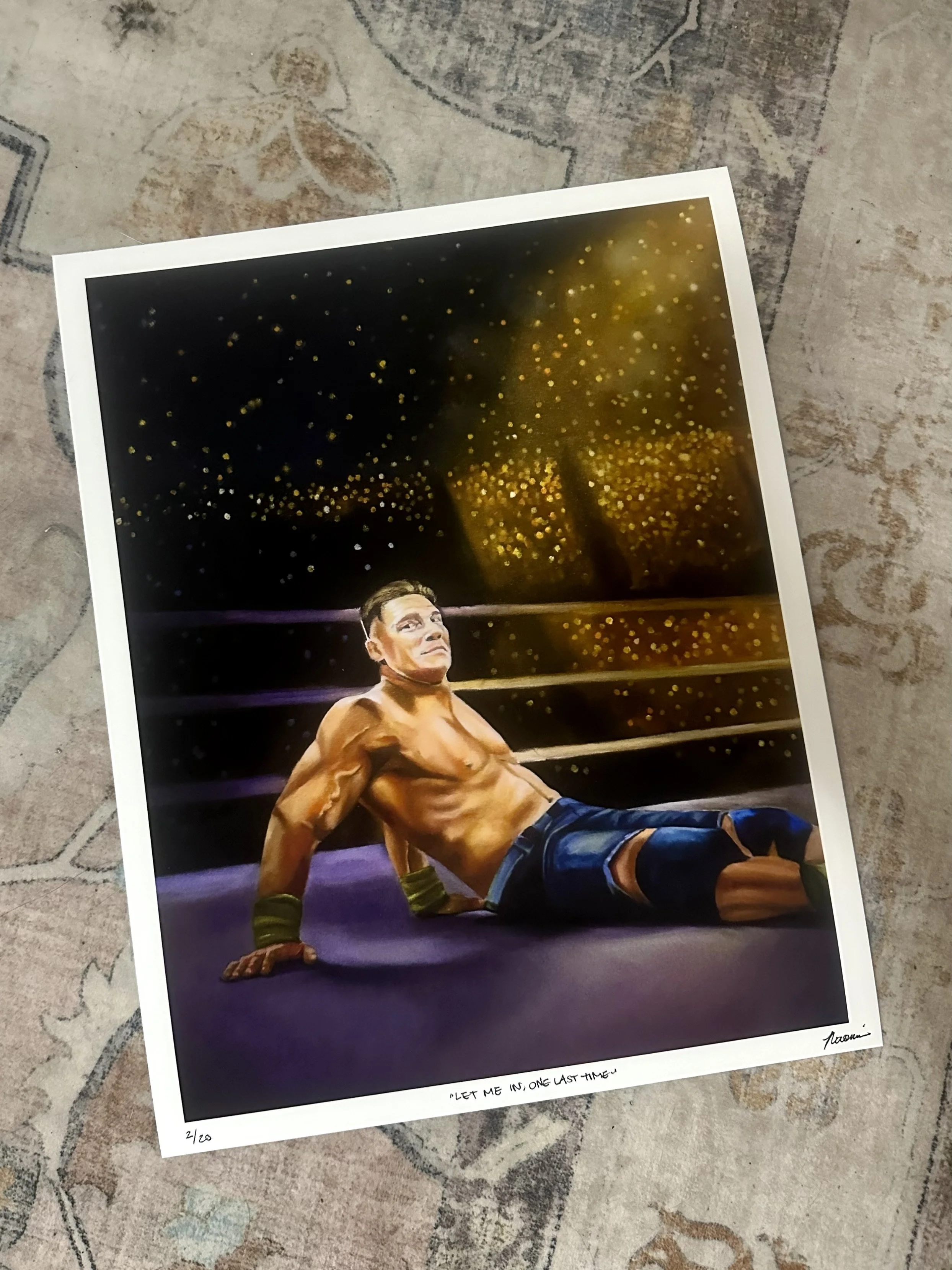 “Let Me In, One Last Time” Signed Limited Edition Fine Art Print 11x14”