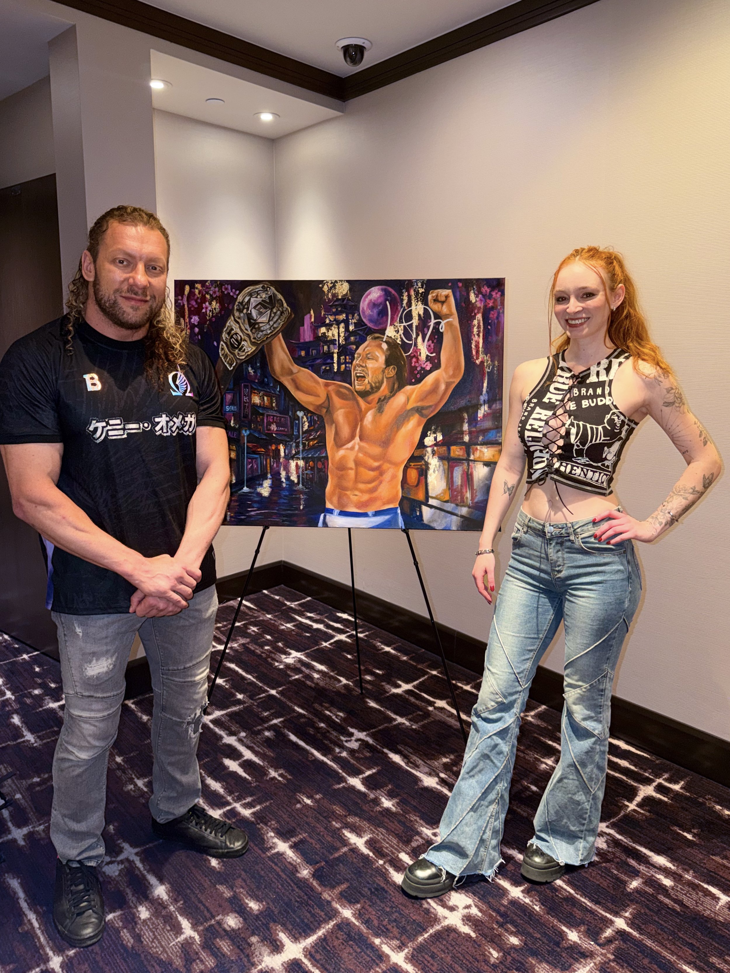 “Kenny Omega” 30x40” SIGNED by Kenny Omega