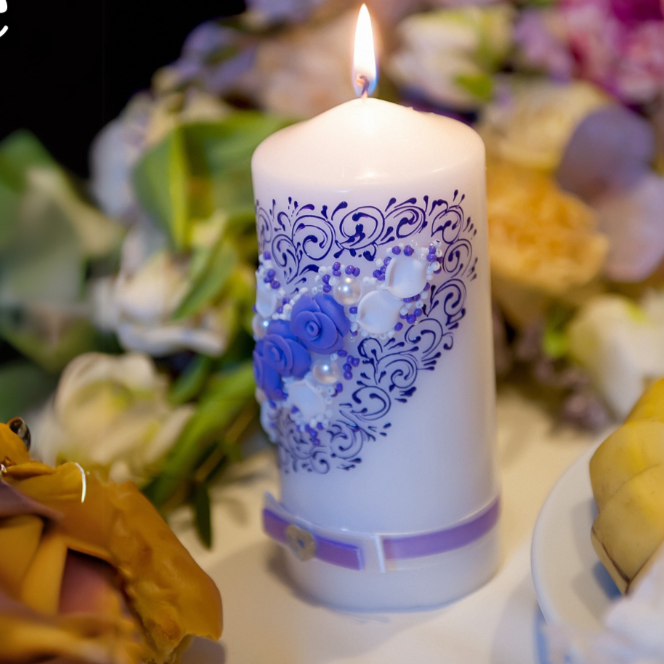 A Self-Care Candle Meditation Experience