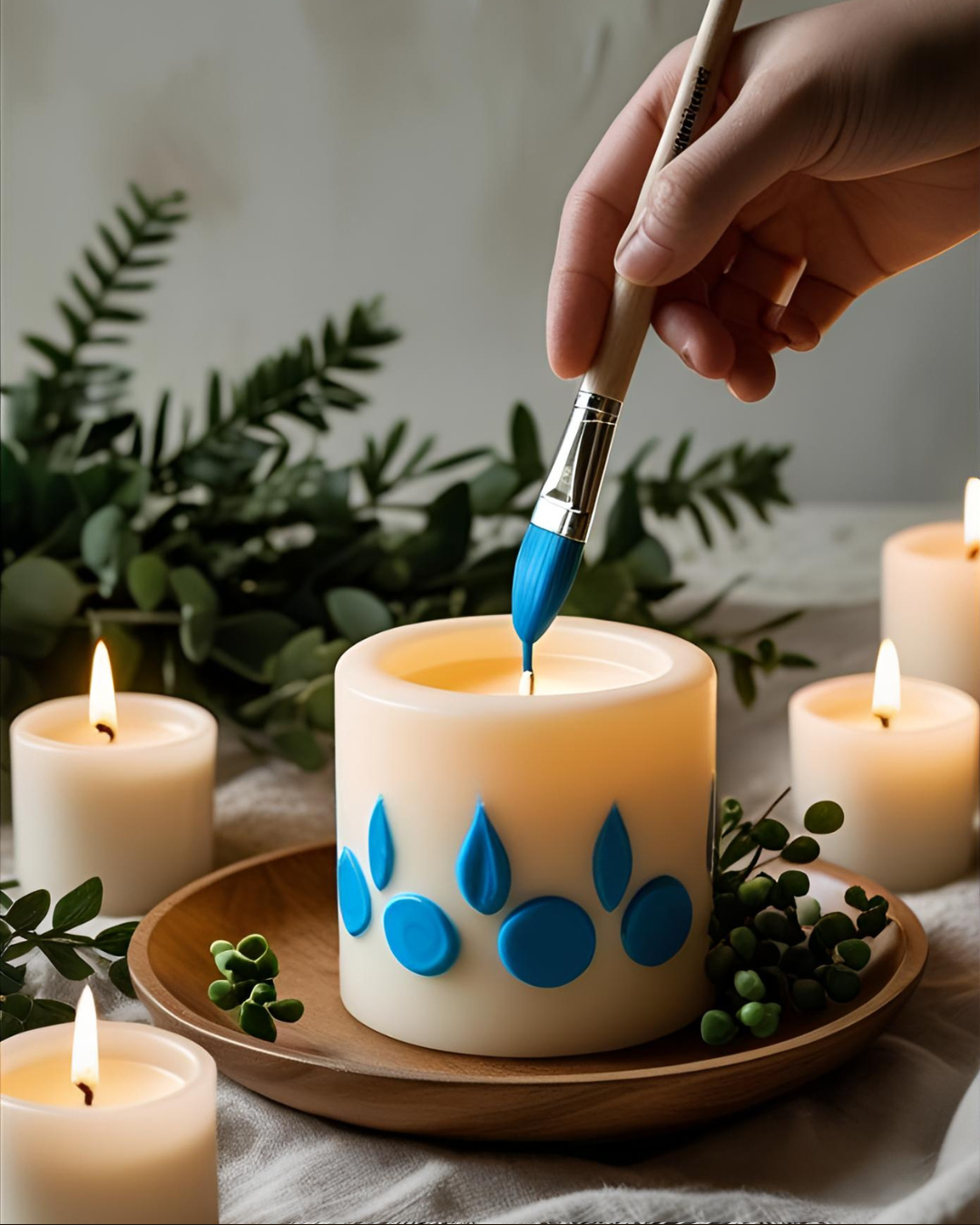 A Self-Care Candle Meditation Experience