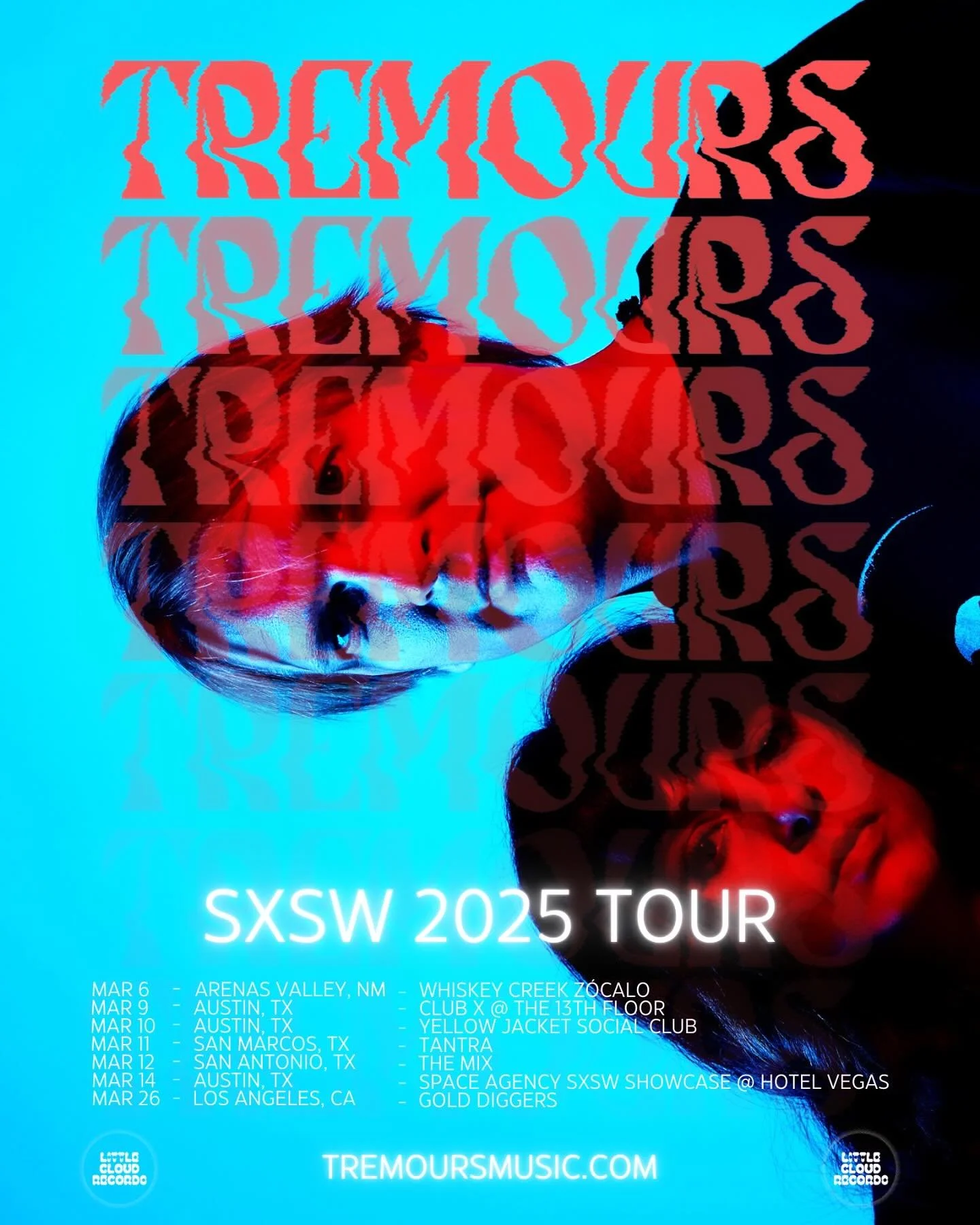 Just announced!  We’re headed to @sxsw in a few weeks! 
Super excited for these dates πβοΈπ
Mar 06 - NM @whiskeycreekzocalo 
Mar 09 - TX @clubxaustin @the13thflooraustin 
Mar 10 - TX @yellowjacketsocialclub 
Mar 11 - TX @the_mix_satx 
Mar 12