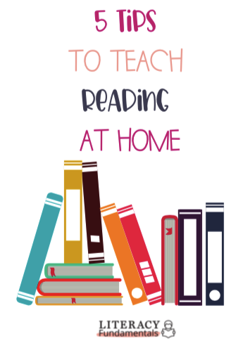 5 Tips to Teach Reading at Home