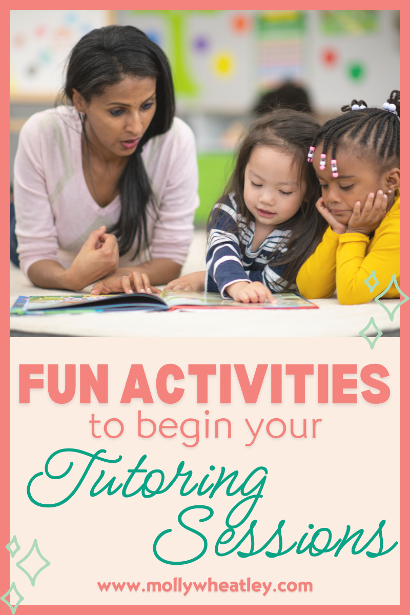 Fun Tutoring Activities to Begin Your Session