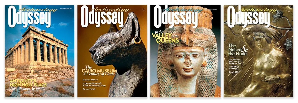 Archaeology Odyssey Magazine Covers
