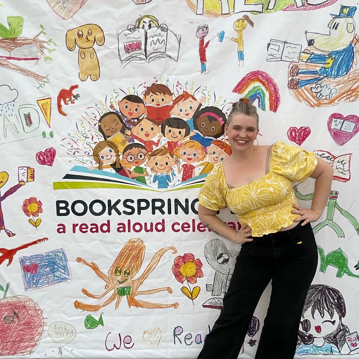 Thank you so much to @bookspringatx for having our founder, Chrysta, come and read at your book celebration! It is truly an incredible event for the Austin Community. Adults and children alike were having so much fun. We were delighted to be a part o