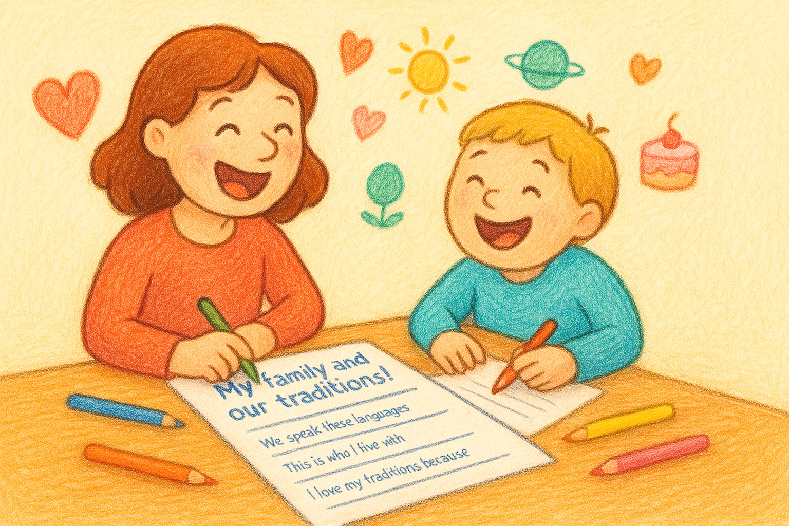 Printable Activity: My Family Story