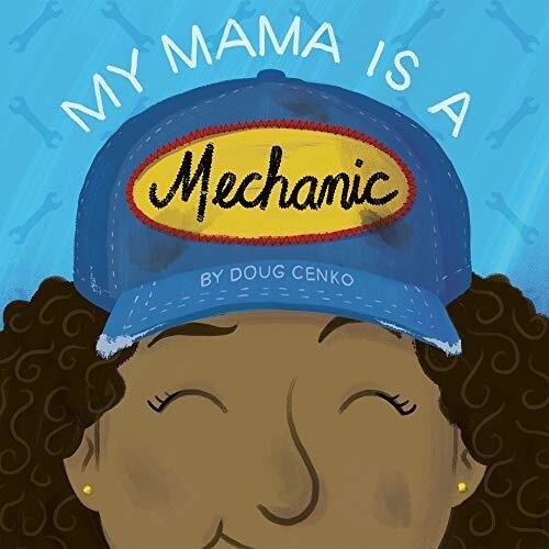 A Black mother wearing a mechanic's cap