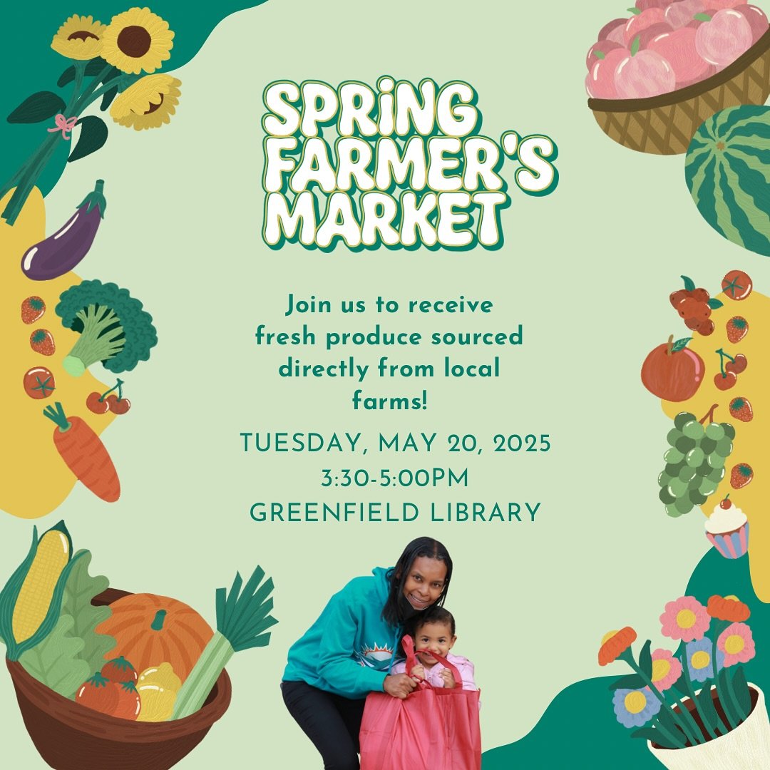Join us from 3:30-5:00pm tomorrow for our Farmer&rsquo;s Market featuring fresh produce and seasonal products sourced directly from local farms! See you there! 🥕🍉🍓