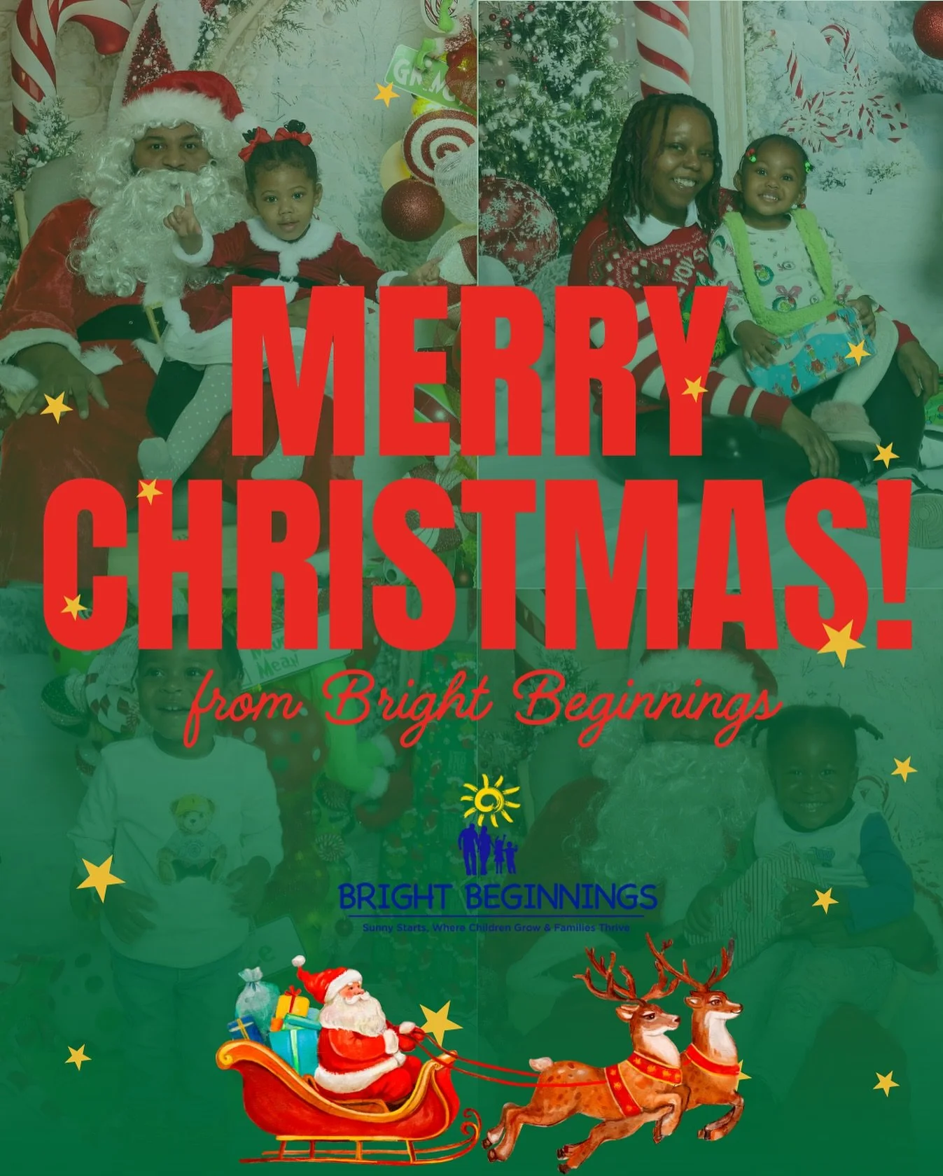 🎄✨ Merry Christmas from Bright Beginnings! ✨🎄
This season, we&rsquo;re celebrating the joy, love, and magic that fill our classrooms every day. Thank you to our children, families, and staff for making Bright Beginnings such a special place to grow