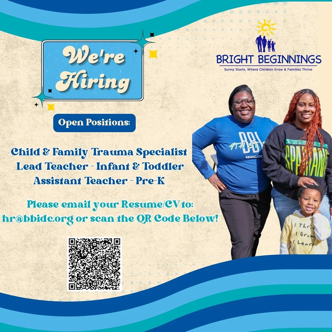 🌟 Join Our Bright Beginnings Family! 🌟
Do you have a heart for early childhood education and a passion for making a difference? We&rsquo;re looking for caring, dedicated individuals to join our team and help our families shine their brightest! 💛💙