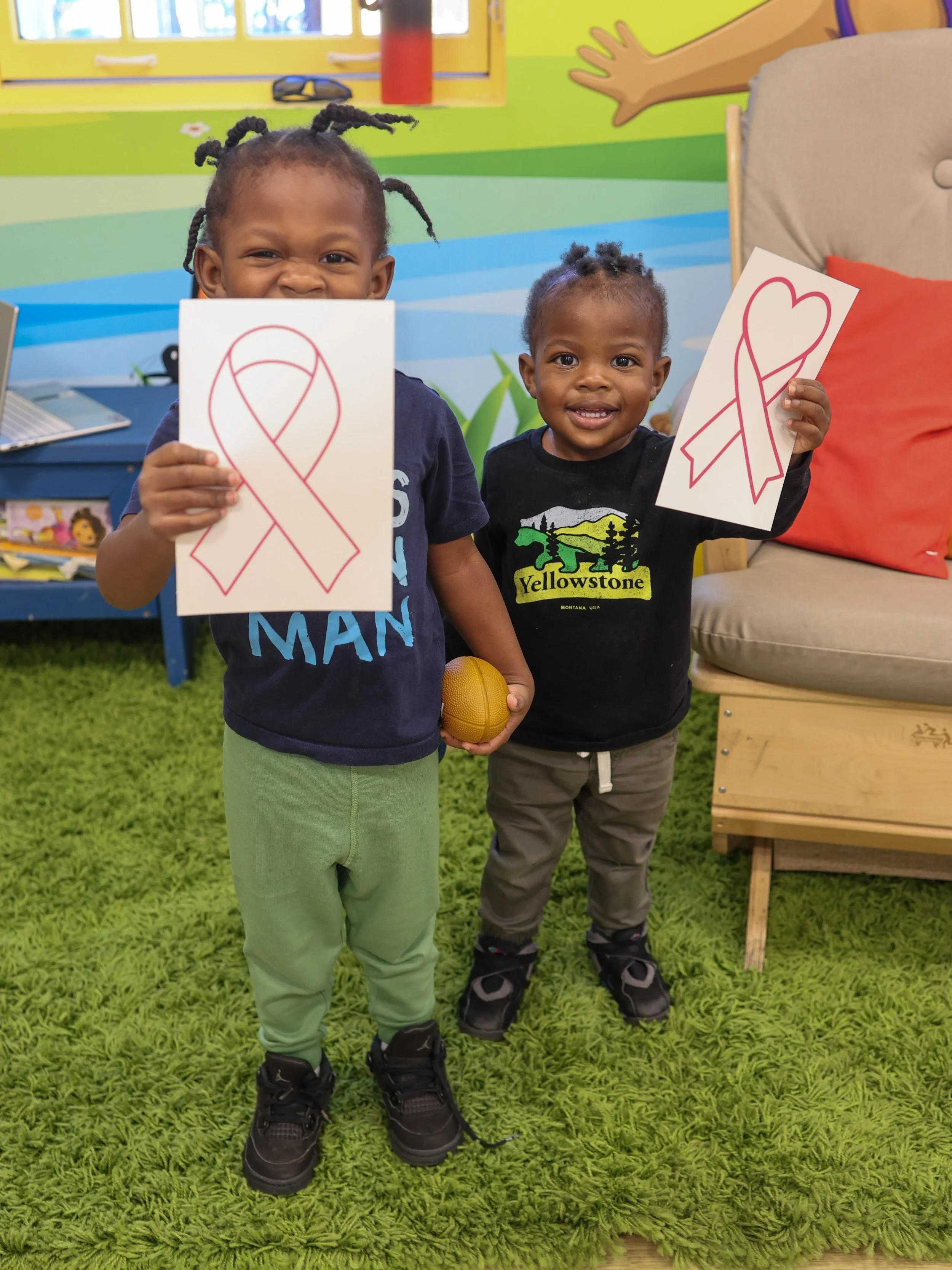 Creativity, community, and a cause that matters! 

Our Bright Beginnings family came together for our Paint Your Voice Pink Ribbon Decorating Workshop to spread breast cancer awareness and show support. Families were able to create their own supporti