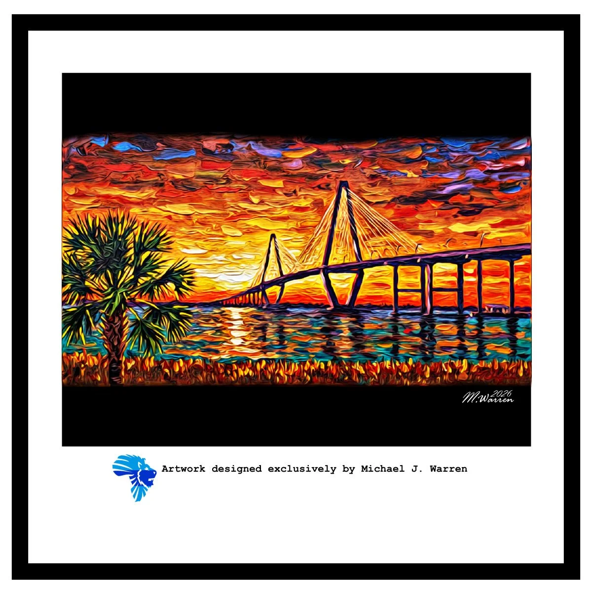 Cooper River Bridge - Morning Sunshine