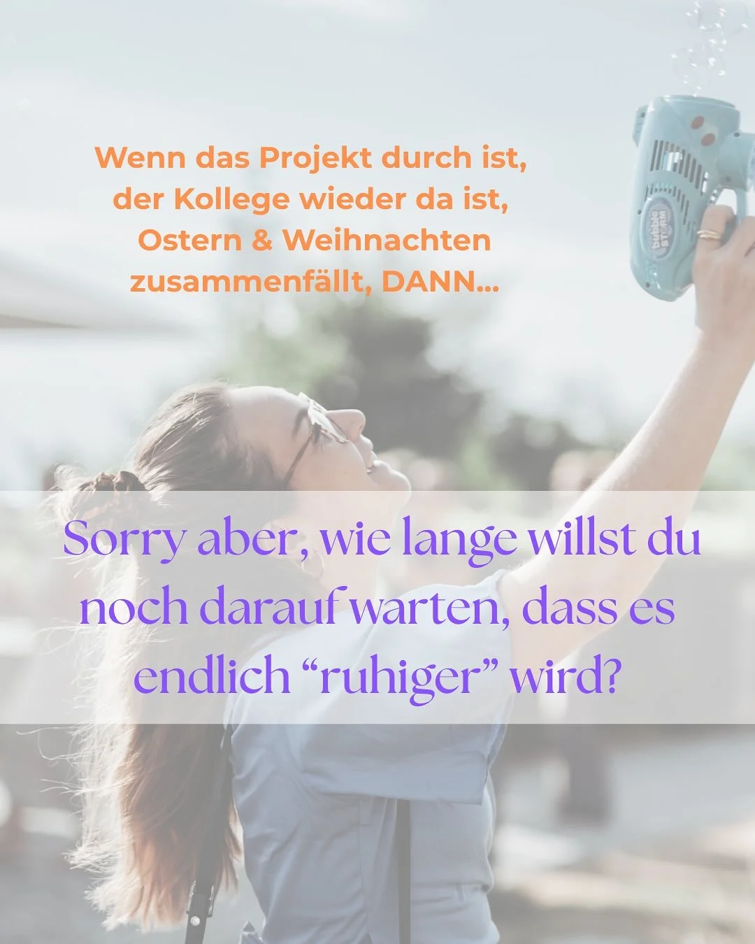 wenn das projekt durch ist,
der kollege wieder da ist,
ostern & weihnachten zusammenfallen – dann…
wartest du immer noch auf den moment,
in dem es endlich ruhiger wird.
aber dieser moment kommt nicht von allein.
dein nervensystem i