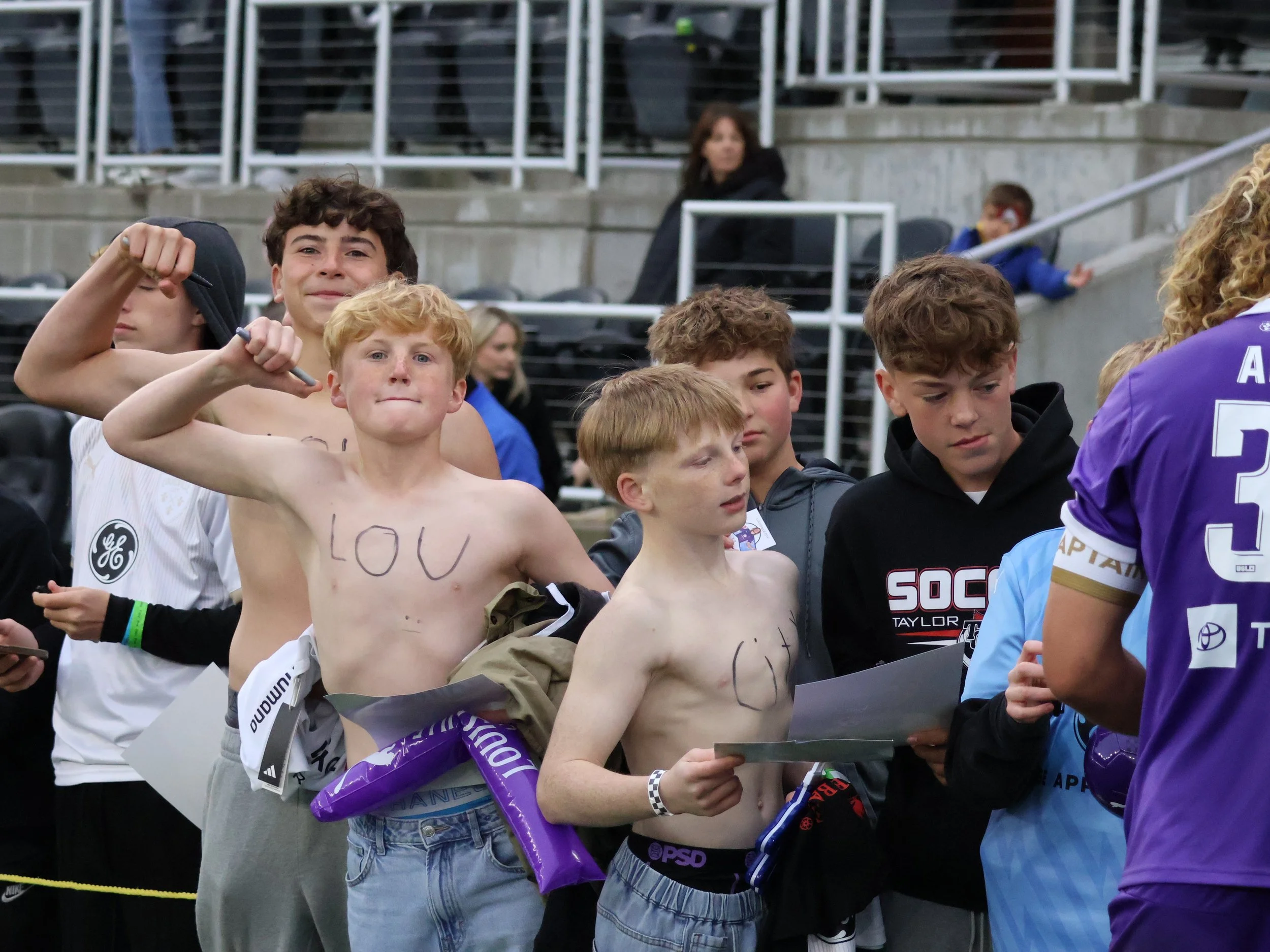 The One with the Sharpies (Fan Pic Gallery from Lou City v Jax, 4/18/26)
