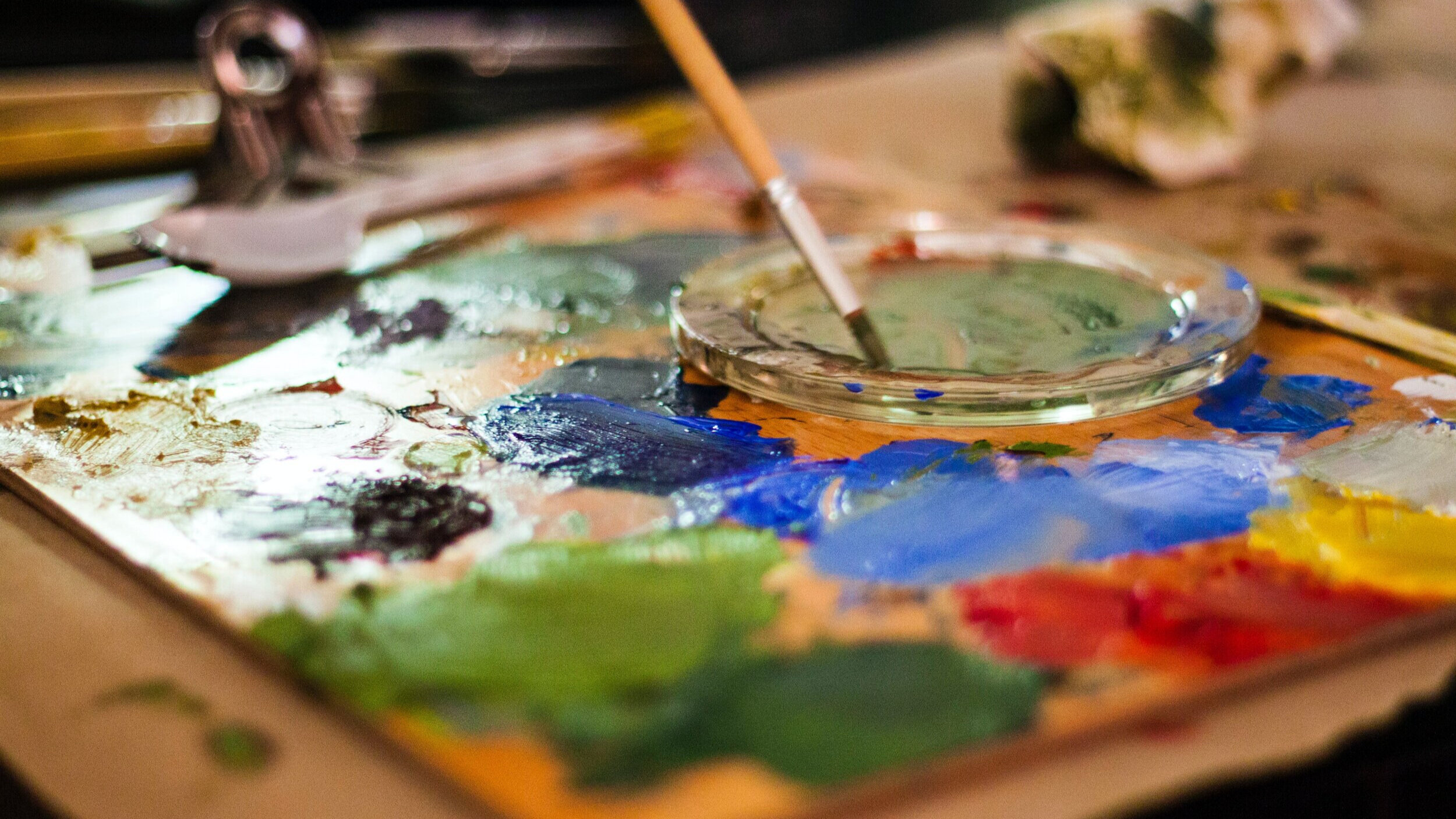 The artist’s palette