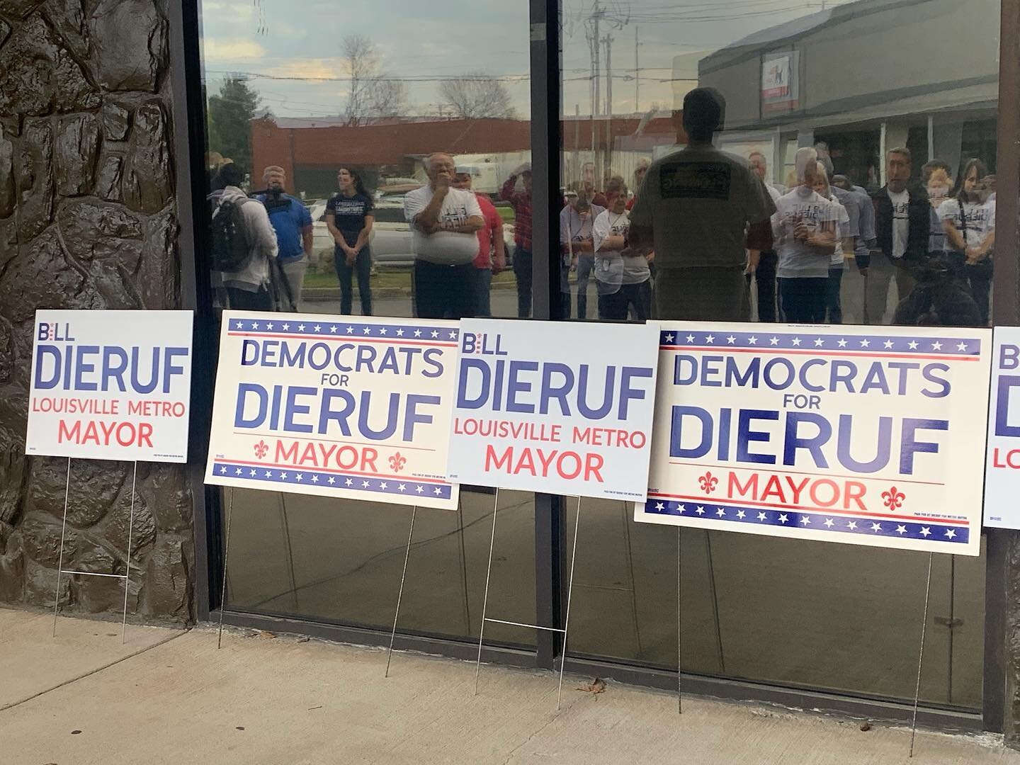 The show of support with Dieruf for Metro Mayor signs all over town really blew me away. Though we did not prevail, I want to thank everyone who chose to have a sign in their yard. You helped spread the word in a big way!

With the election over, we 