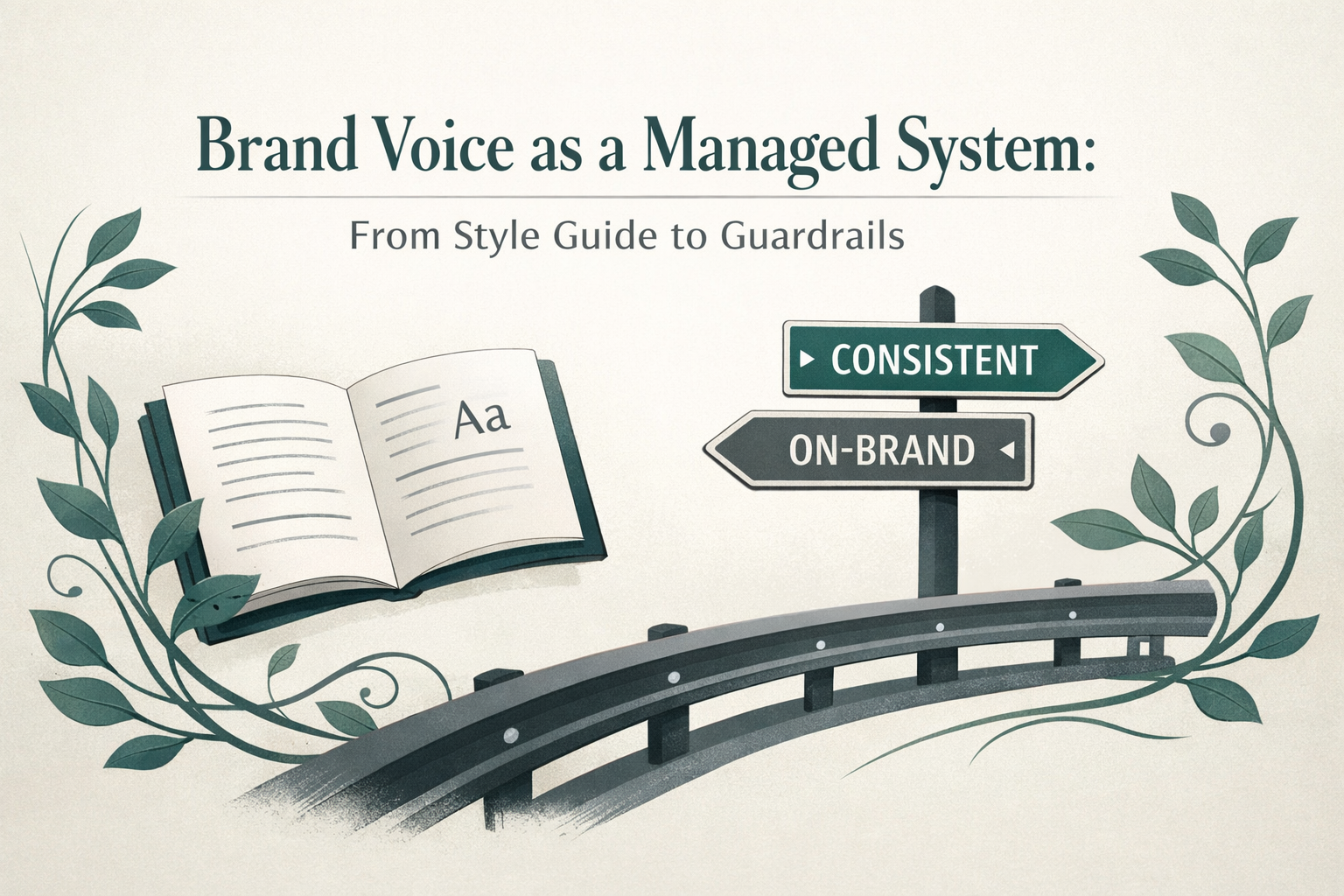 Brand Voice as a Managed System: From Style Guide to Guardrails