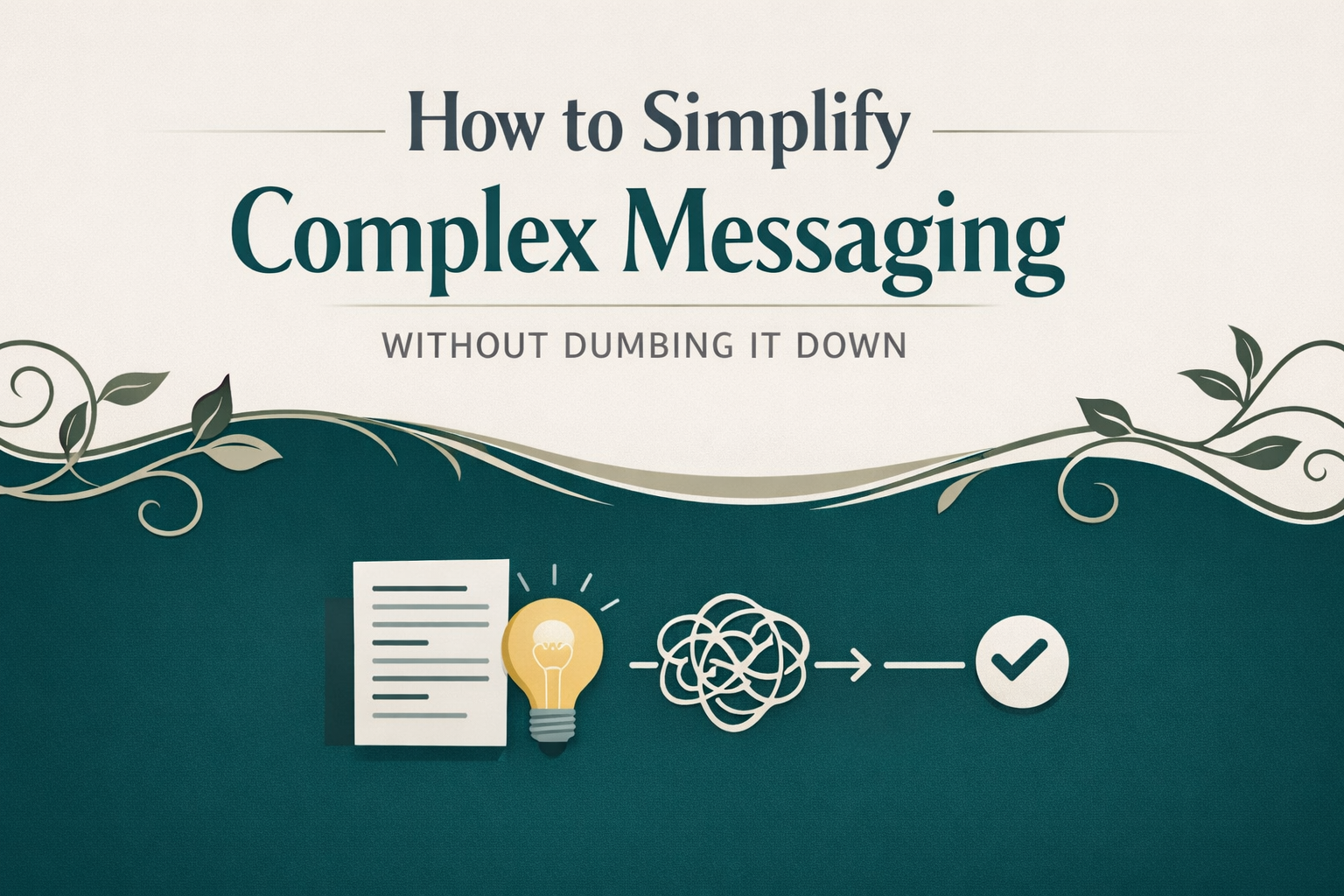 How to Simplify Complex Messaging Without Dumbing It Down: Progressive Disclosure for Content