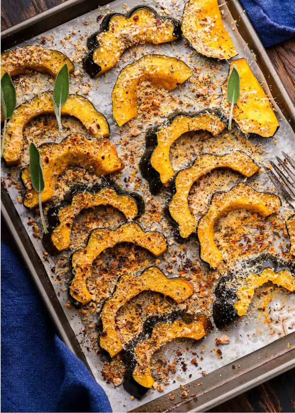 Parmesan Roasted Acorn Squash