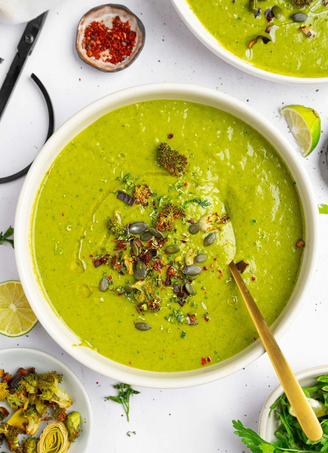 Broccoli Leek Soup