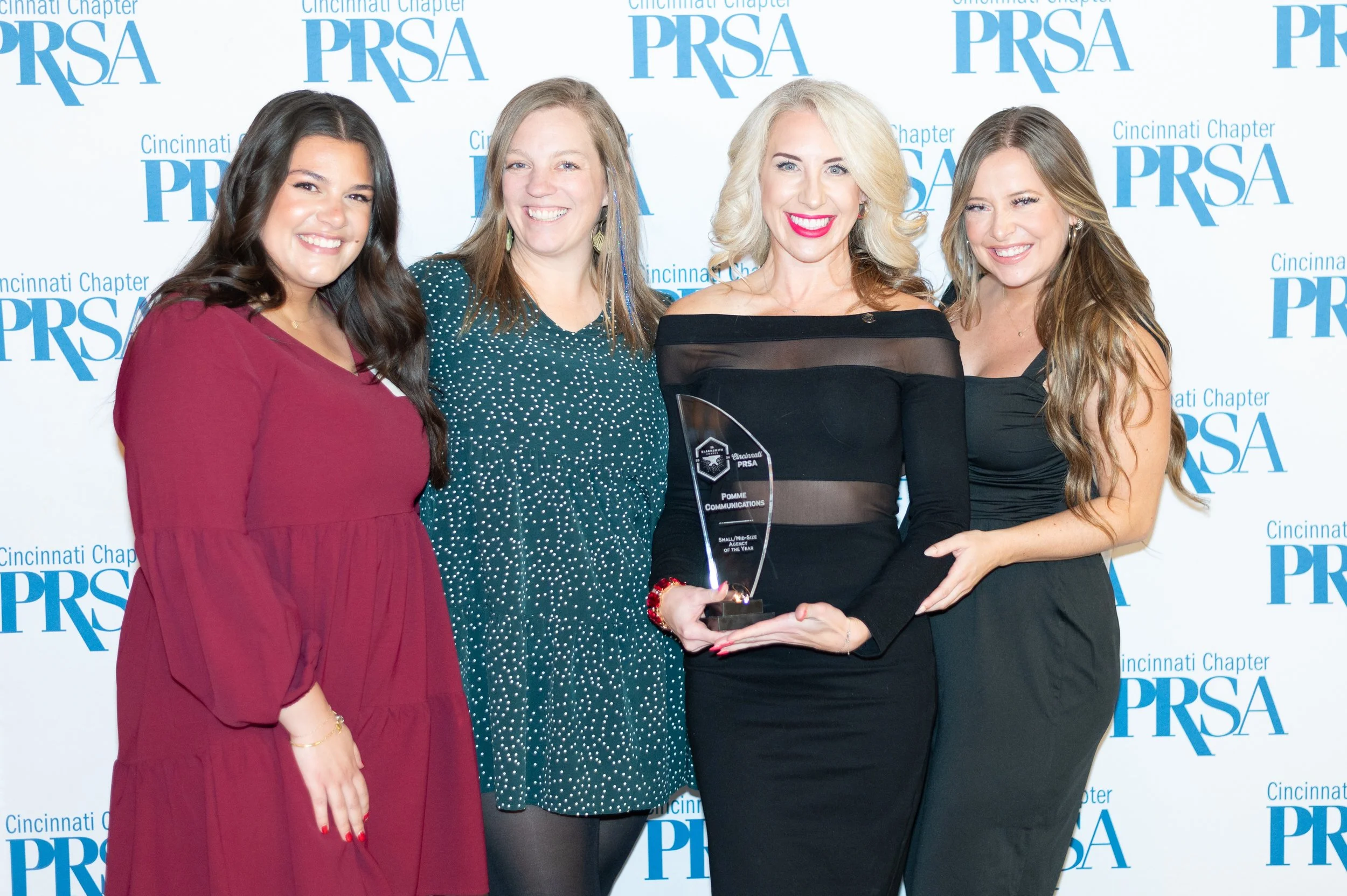 Pomme Named Small Agency of the Year by Cincinnati PRSA!