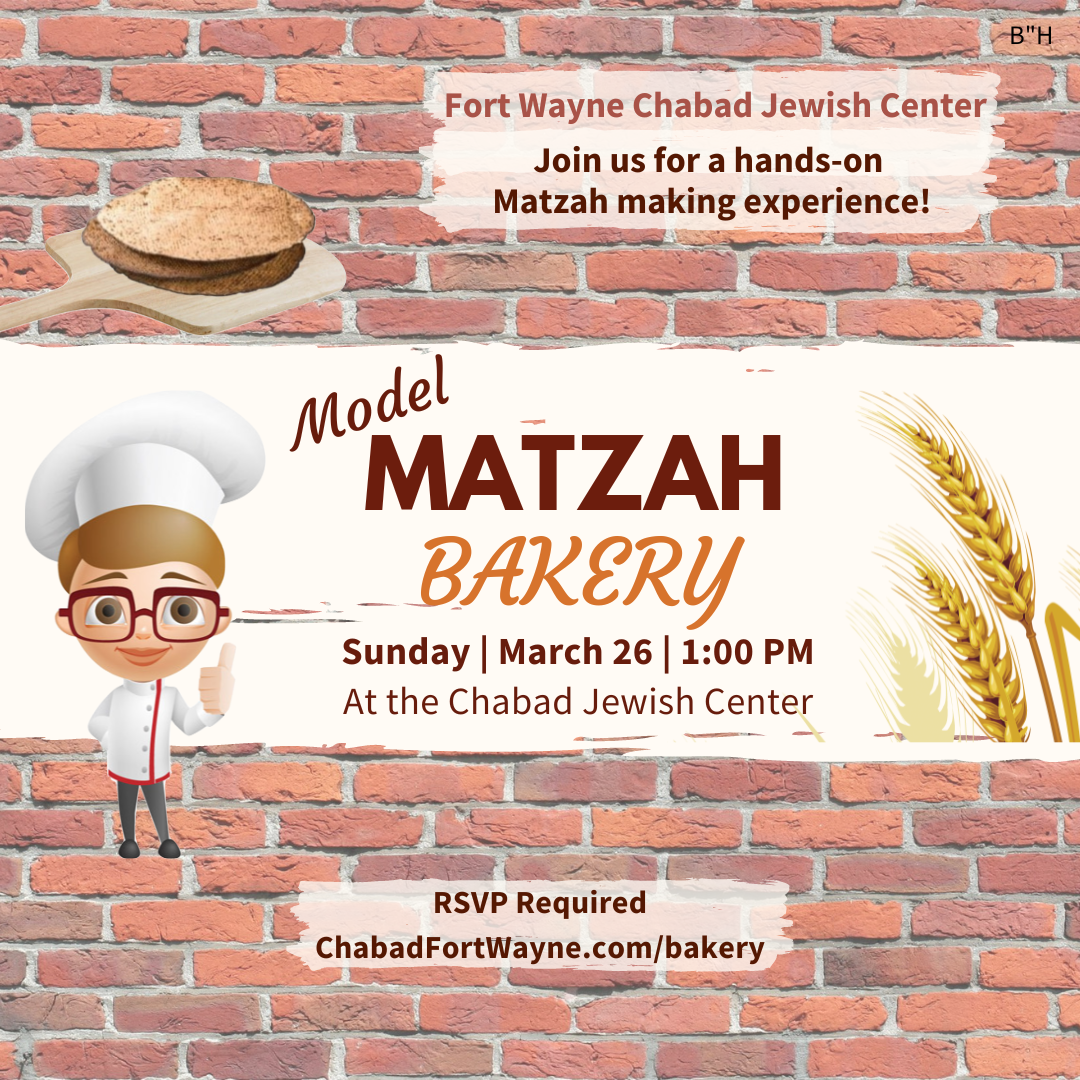 Model Matzah Bakery — Chabad Jewish Center of Fort Wayne