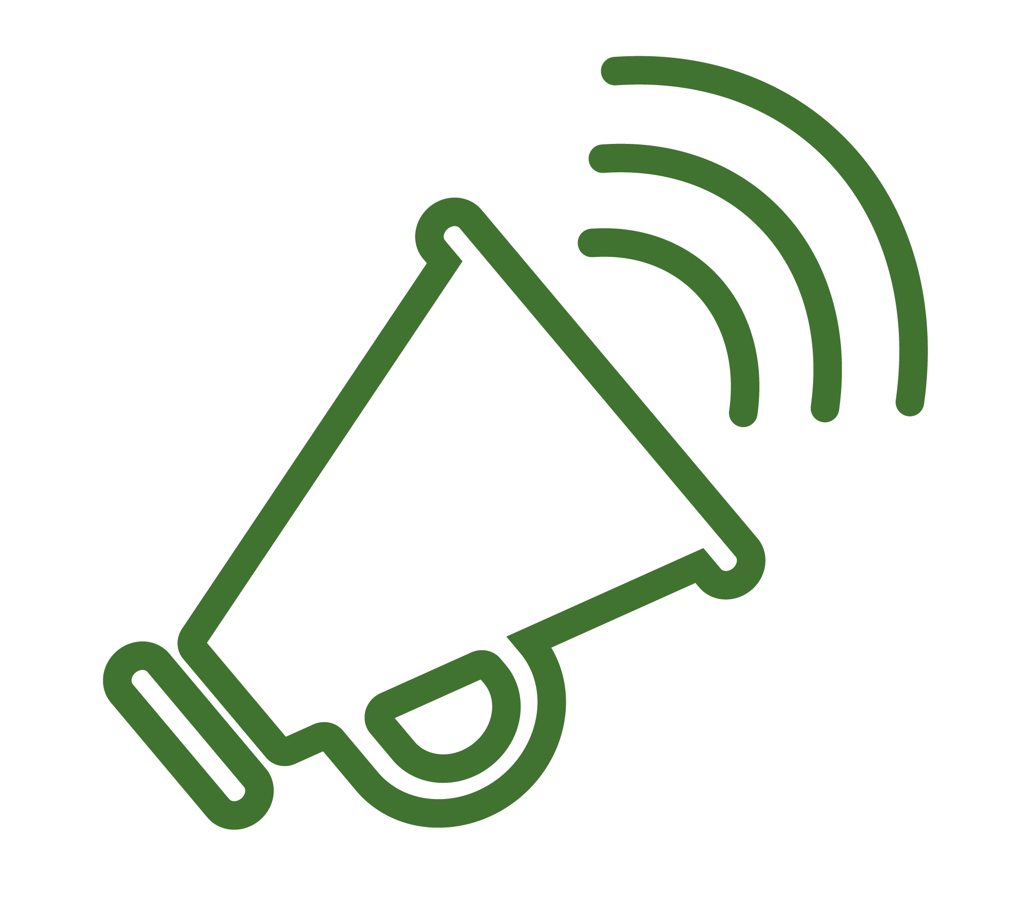 Icon of a megaphone
