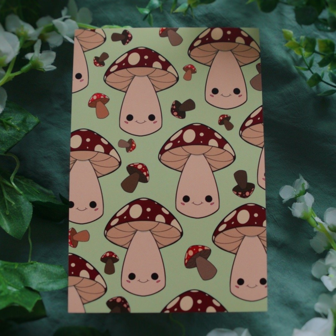 Mushroom Mini Print