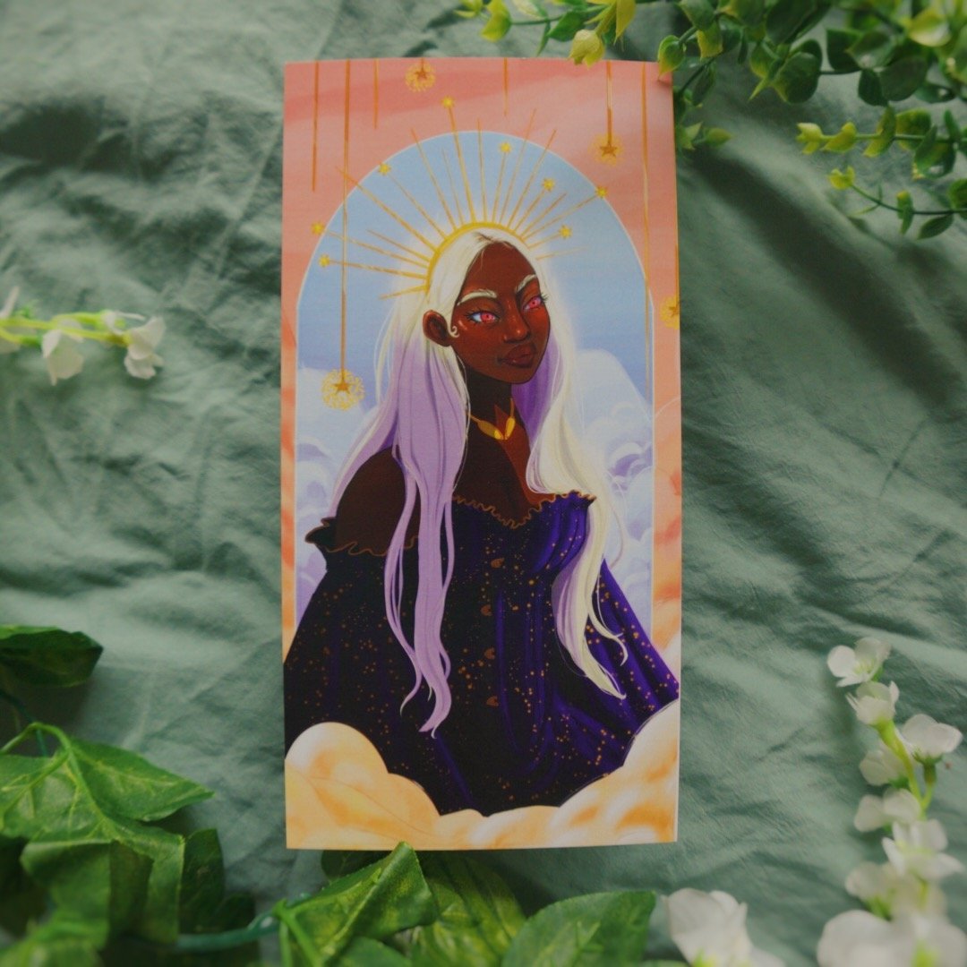 Sky Goddess Art Card