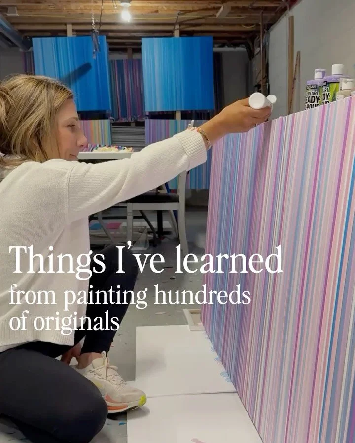 After painting hundreds of original pieces, I&rsquo;ve learned a lot about what makes art feel right in a home.

Color can completely shift the energy of a space. The painting you love will almost always be a better choice than the one that simply ma