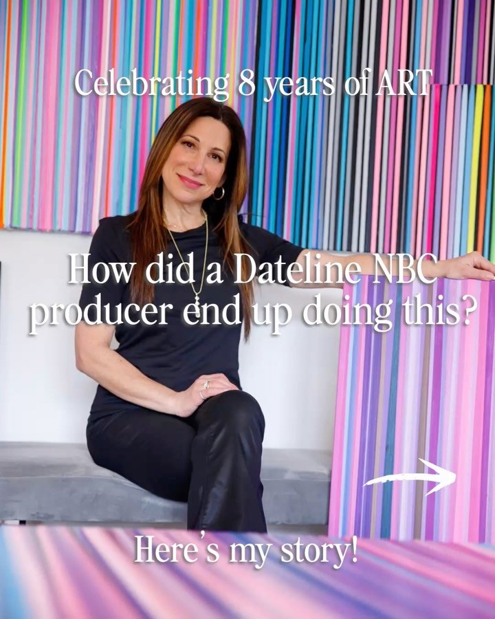 I started painting because I needed a little more color in my own life. I never imagined it would become part of yours. ❤️

Between producing heartbreaking stories for Dateline and going through a divorce, I needed a creative outlet. So, in the quiet