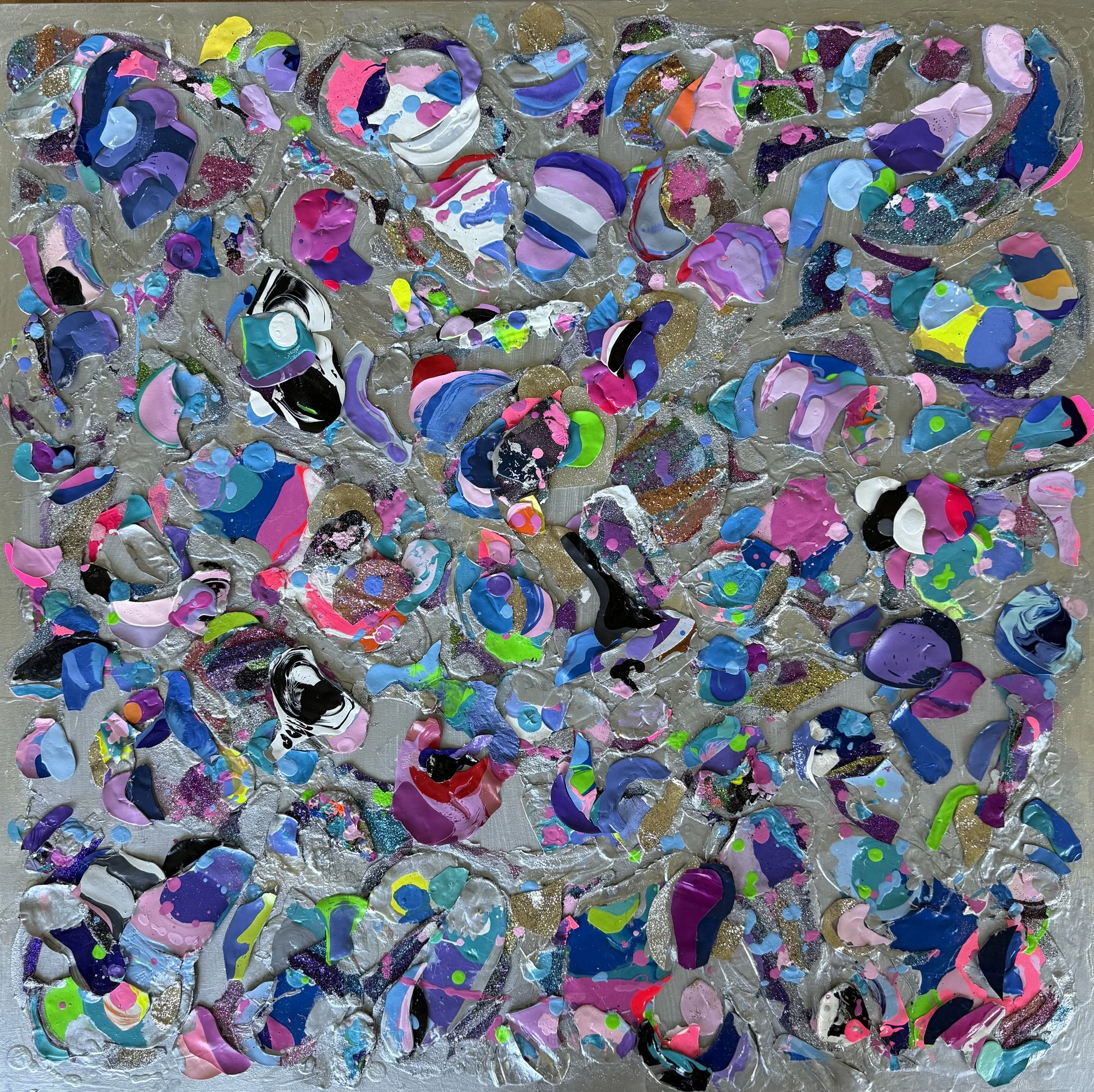 Bali, 36x36 inches