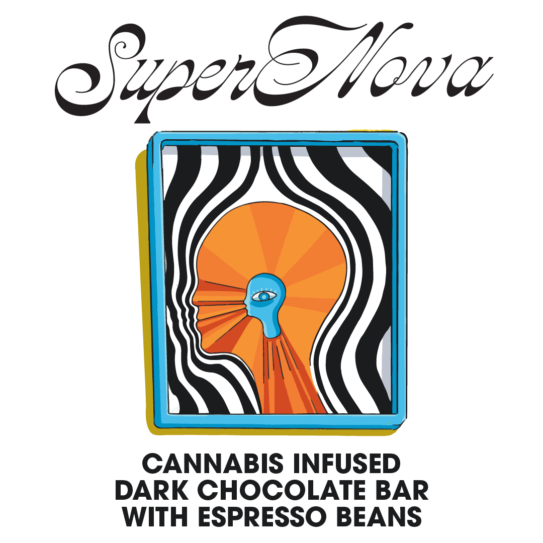 Supernova Cannabis Infused Dark Chocolate Bar
