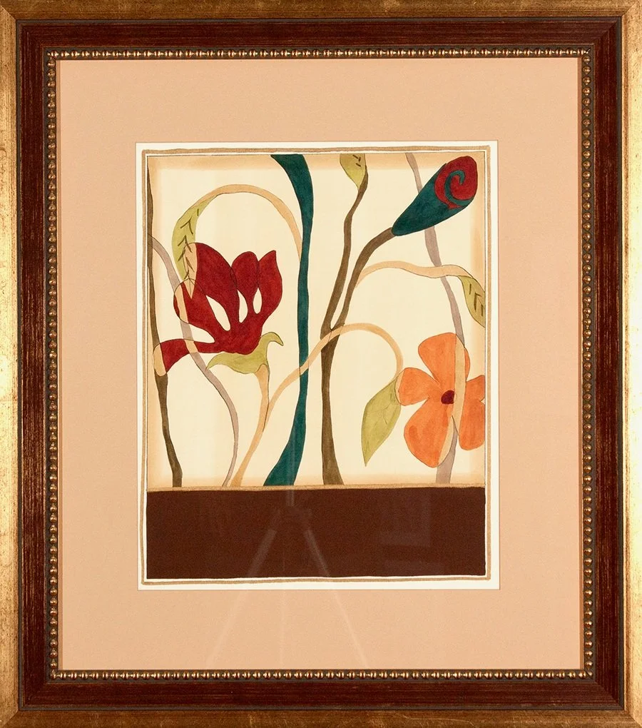 "Graphic Botanical" 28x35