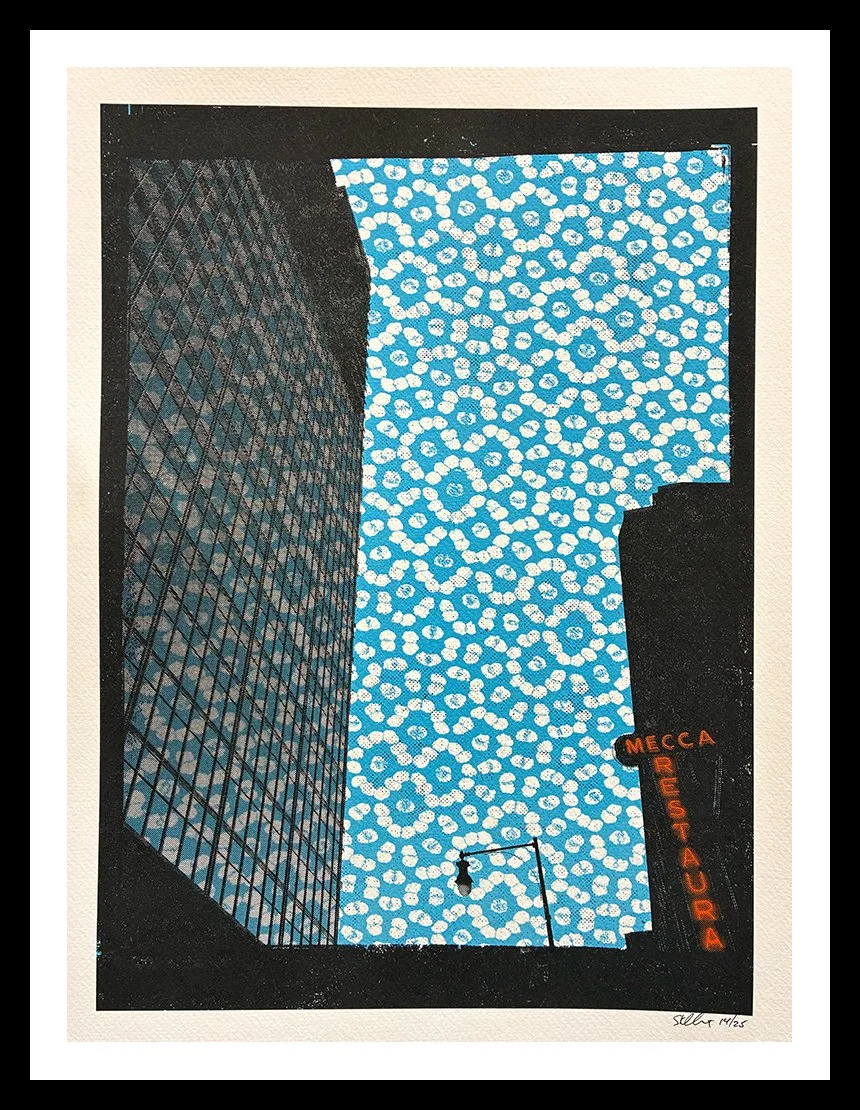 "Mecca", 14x18 Framed Giclee print // Skillet Gilmore