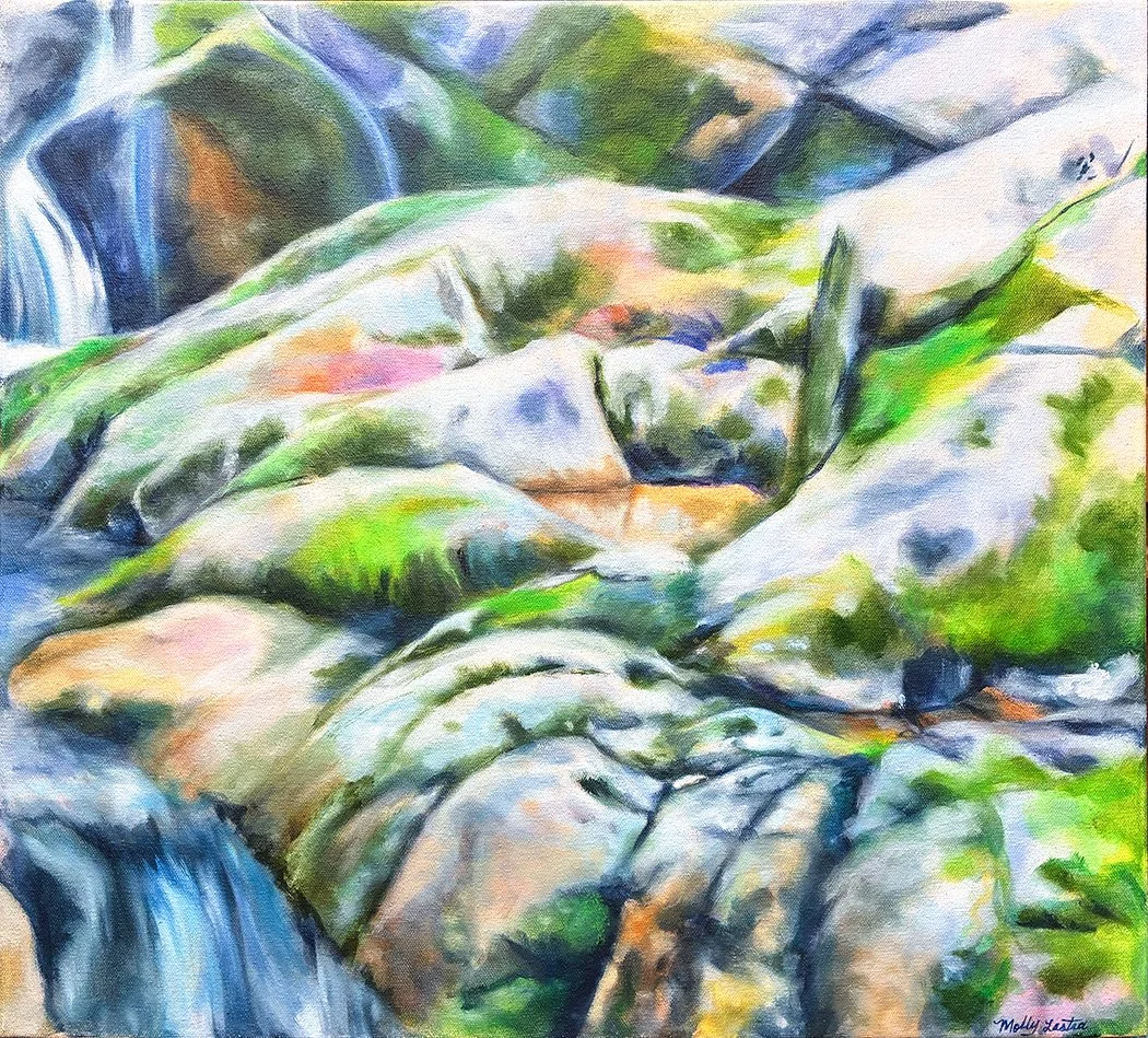 "For What It's Worth", 20x18 Acrylic on canvas // Molly Lastra