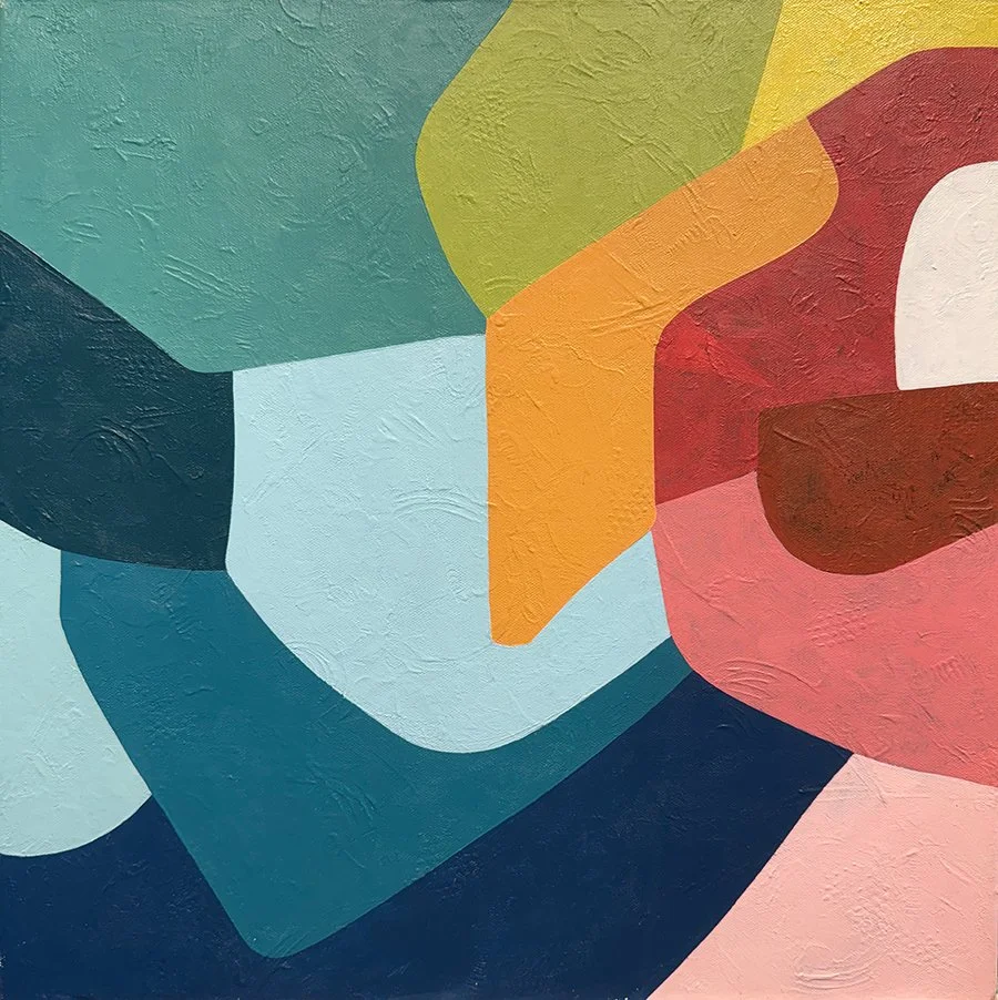 "Biggest One I've Seen", 20x20 Acrylic on canvas // Adriana Ameigh