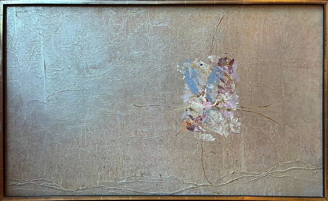 "Winter Shroud" 41x25 Oil on canvas // Ruth Kochta