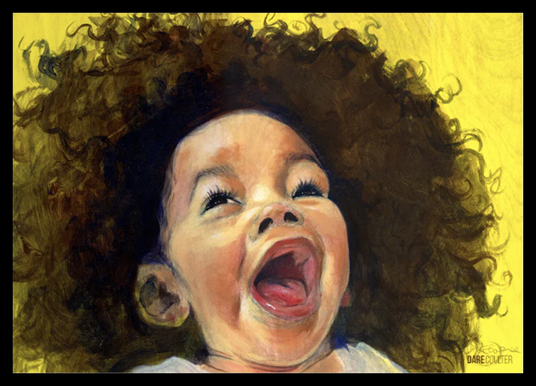 "Yell", Framed 12x9 print // Dare Coulter