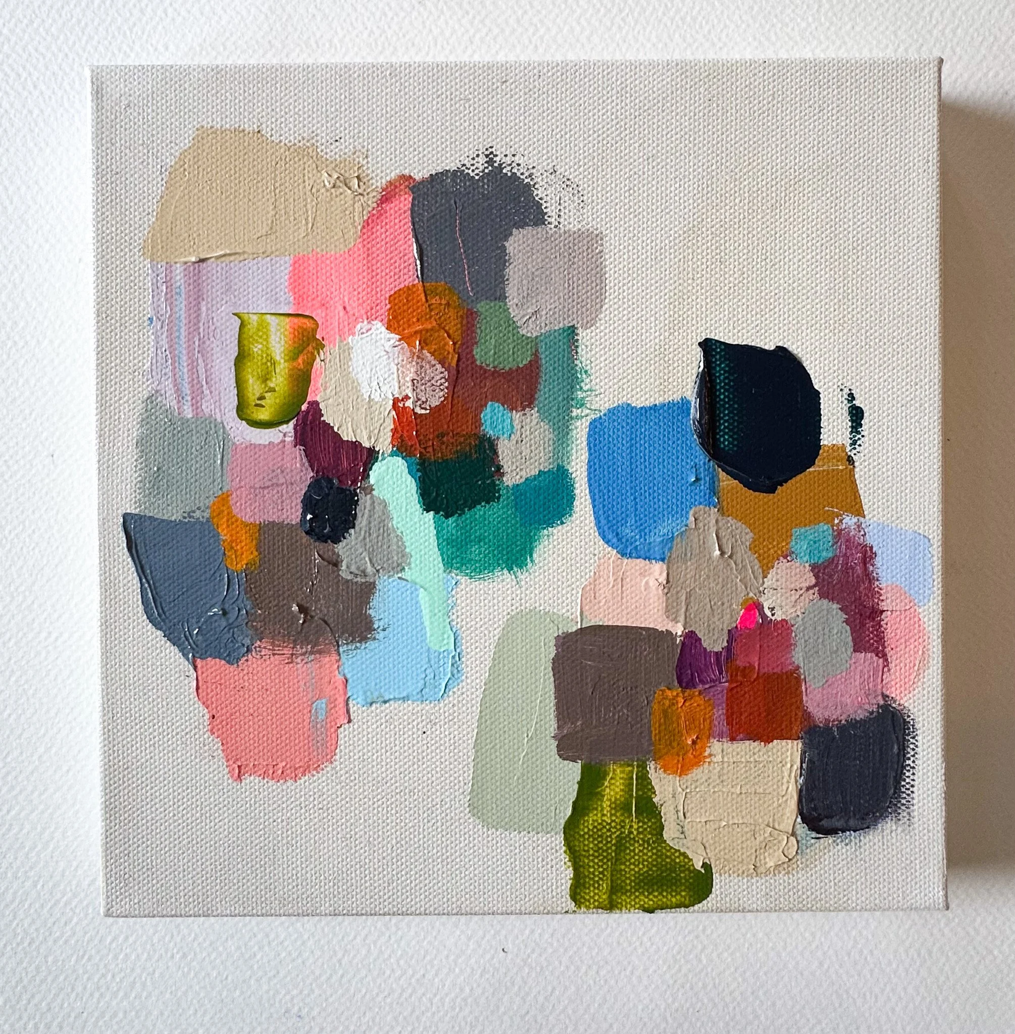 8x8 Acrylic on canvas // Amy Stone