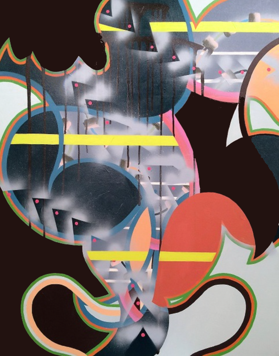 "Delve", 24x30 Acrylic on canvas // Martha Thorn