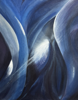 "Receptive" 16x20 Oil on canvas // Marcia Moran