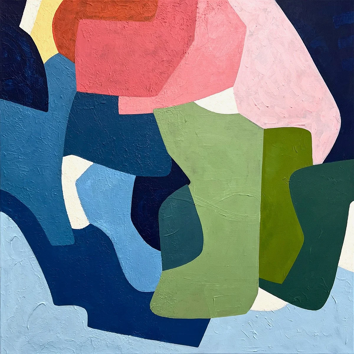 "Doorway To Intuition", 24x24 Acrylic on canvas // Adriana Ameigh