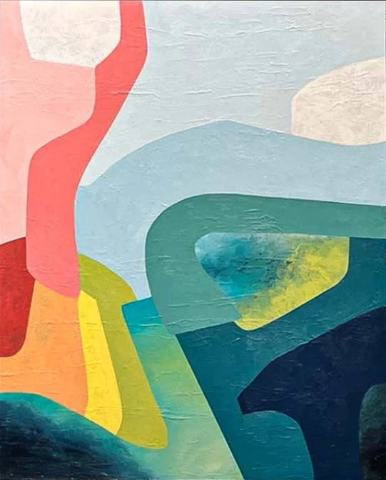 "The Path to Healing", 16x20 Acrylic on Wood Panel // Adriana Ameigh