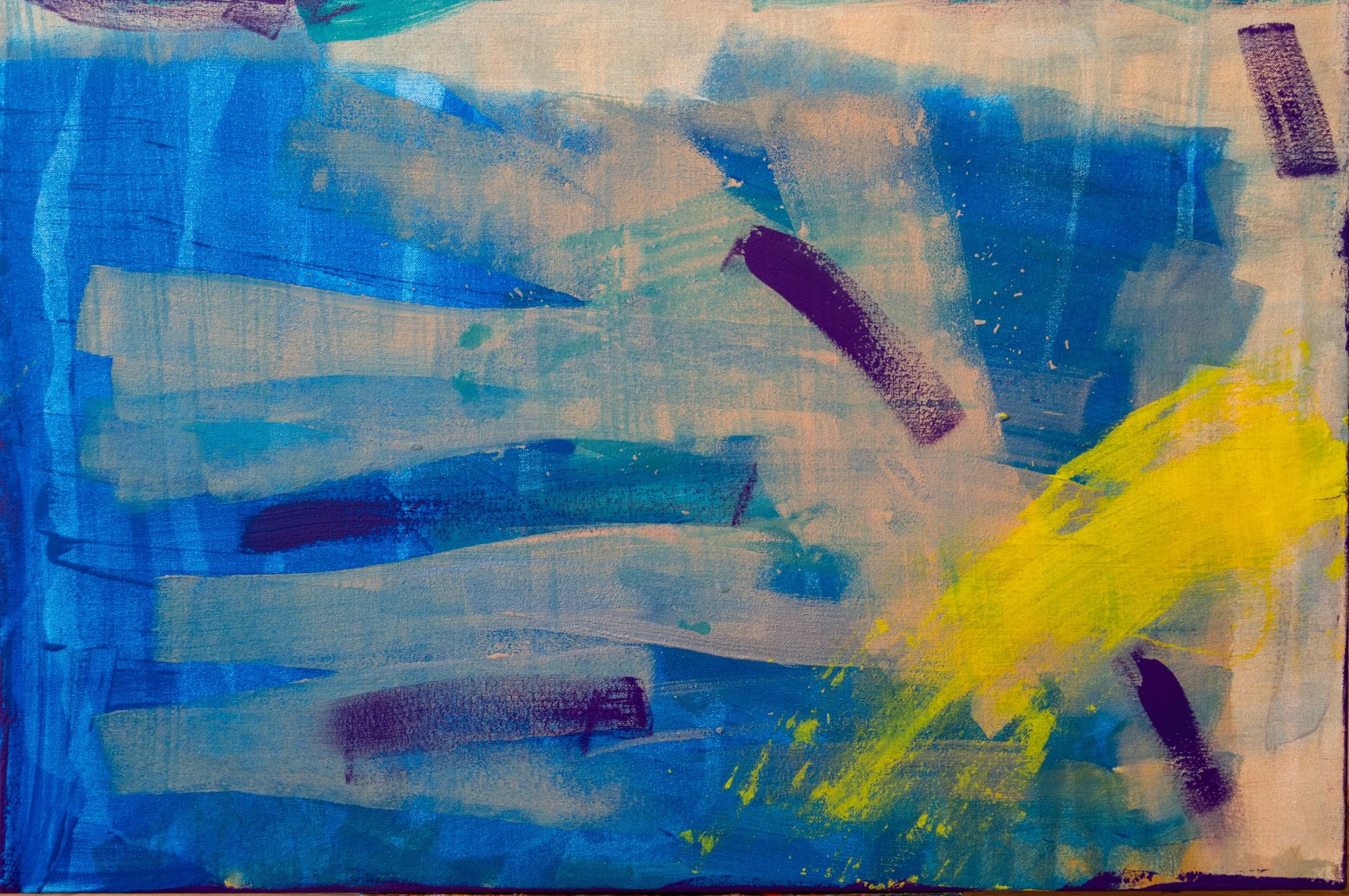 "Crying Out Loud", 36x24 Acrylic on canvas // Wiley Johnson